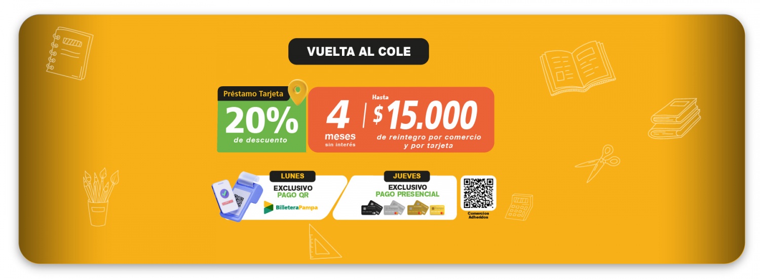 Con Paquetes Pampa siempre aprobás